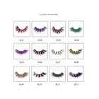 Beauty Eyelashes Eyelashes Eyelash Create Your Own Brand Beauty Fashion Fluffy Colorful 9d Mink Eyelashes