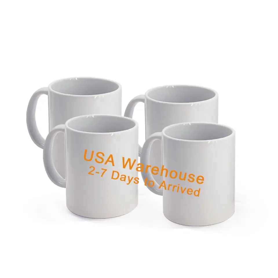 Wholesale  cheap price  mug Coffee Cup White Ceramic Coffee Mug Sublimation Blank mug