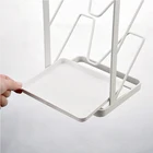 Rack New Style Fashion Durable Kitchen Lid Rack Premium Quality Three-layer Pot Lid Drain Rack