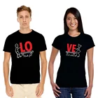 Family Shirt Hot Selling Matching Family Clothes 100%cotton Couple T Shirt Factory Wholesale
