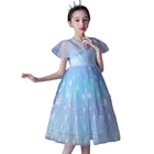 Child Wholesale Girl's Dresses Summer New Ice And Snow Aisha Princess Dress Child Summer Dress