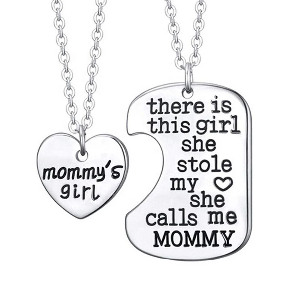 Mother Daughter Necklace,Mothers Day 