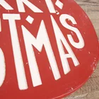 Village HYKING Hot Sale Americana Merry Christmas Ornament Village Wood Caving Wall Art Christmas Decoration Supplies