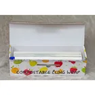 Plastic Wrap Stretch Wrap Film Hot Selling Eco-Friendly Transparent Self-Adhesive Biodegradable Plastic Wrap Film Stretch