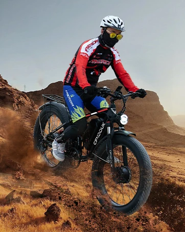 Fat Tire Mountain Ebike