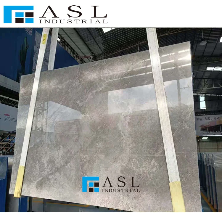 Factory direct Italy nebula grey sahara marble slab yeni grey lido buffett artic grey marble like tile