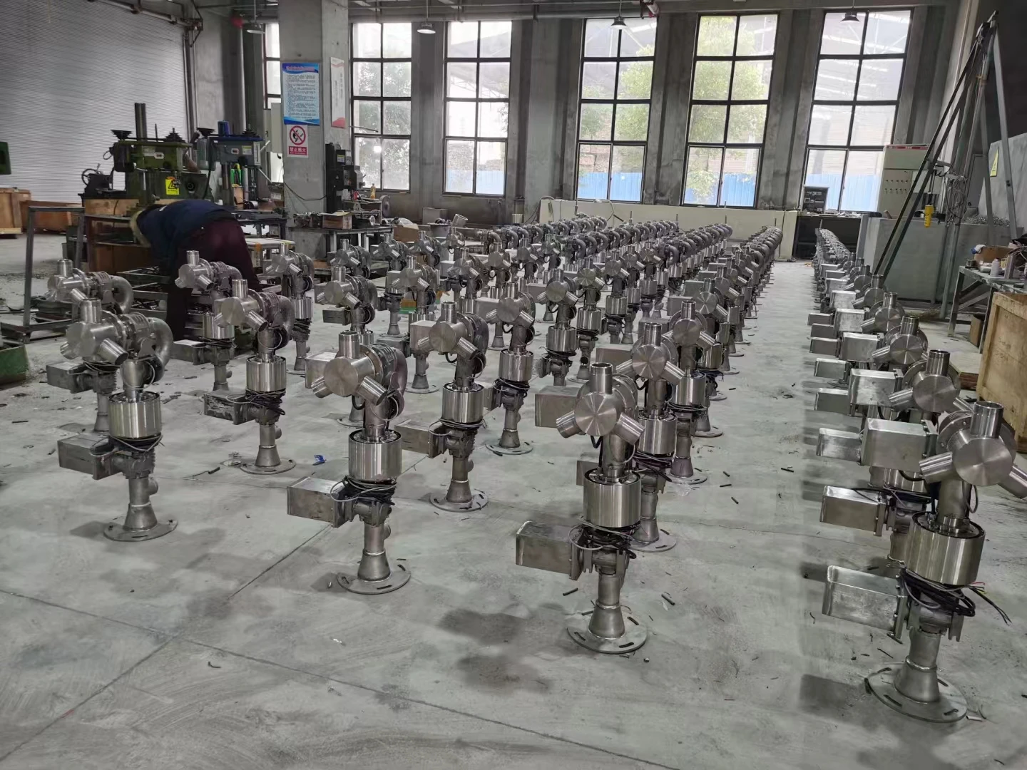 1d Fountain Nozzle for Fountain With Waterproof Stepper Motor and DMX512 Control System factory