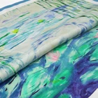 Silk Print Scarf Factory Hot Sales 100% Silk Fashion Design Luxury Print Silk Scarf