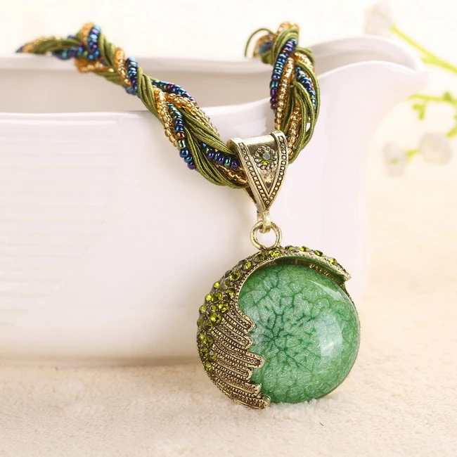 Bohemian Style accessories retro national style necklace jewelry pendant