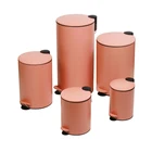 Bin Commercial Cabinet Trash Can Waste Paper Bin Indoor Decorative Garbage Bin With Lid