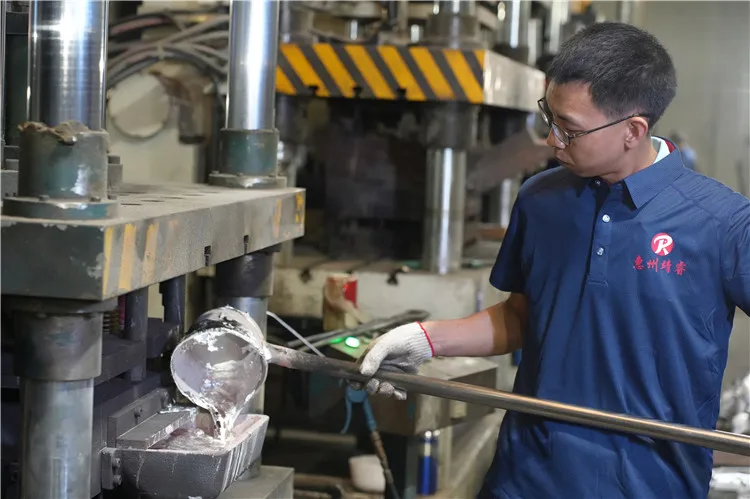 Factory OEM Customized High Precision Cast Aluminum Alloy Metal Fabrication Service Gravity Casting Parts manufacture