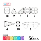 Diy Toys MNTL 2021 New Star-shape Design Magnetic Tiles Building Set Diy Magnet Blocks Kids Stem Toys Educational