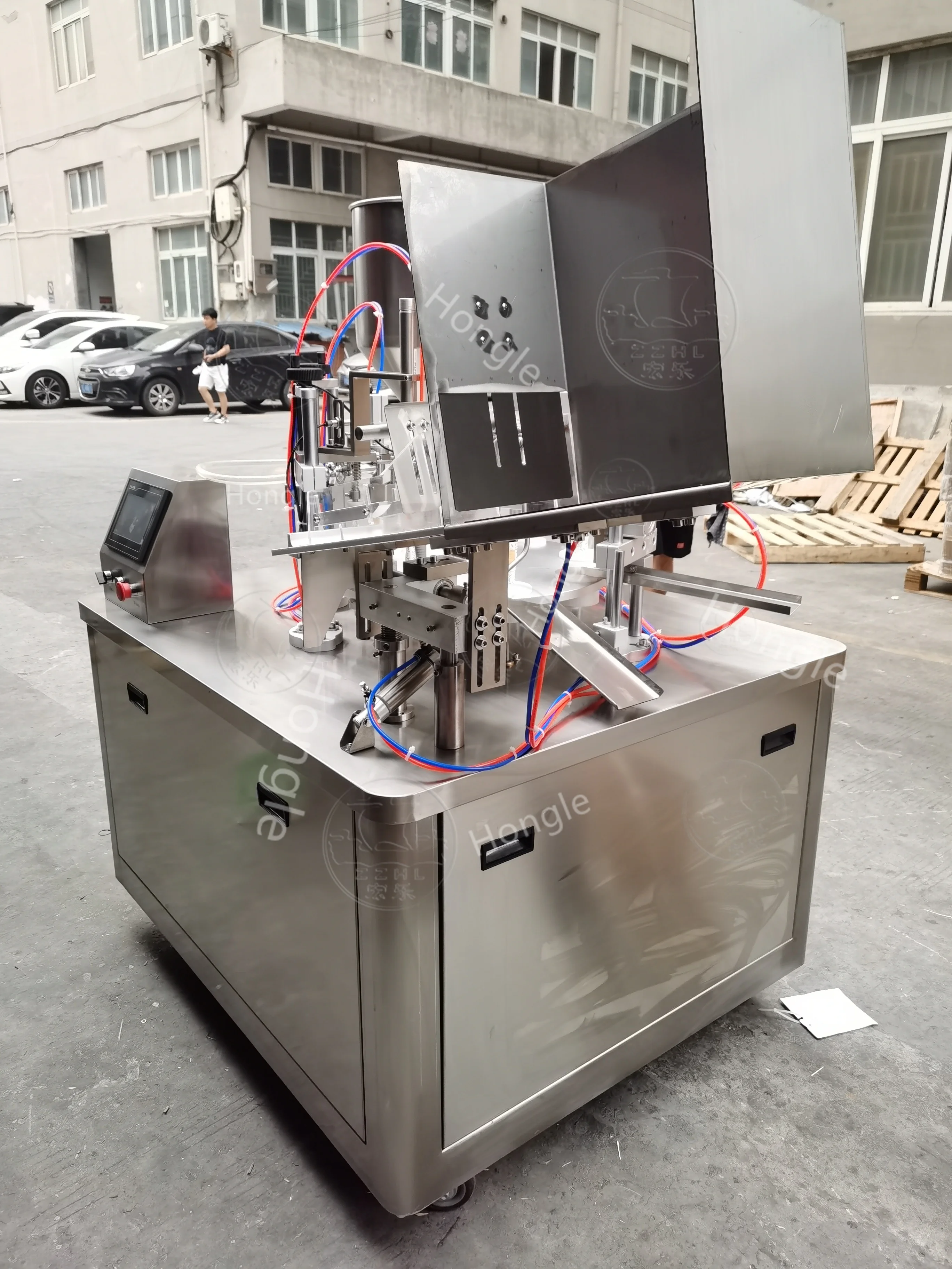 Factory Price Cosmetic Aluminium and Sealing Effervescent Tablet Plastic Laminated Tube Filling Machine manufacture