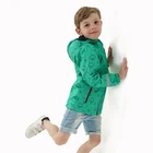 Kids Kids Outdoor Waterproof Rain Jacket Hooded Reflective Kids Jacket Raincoat