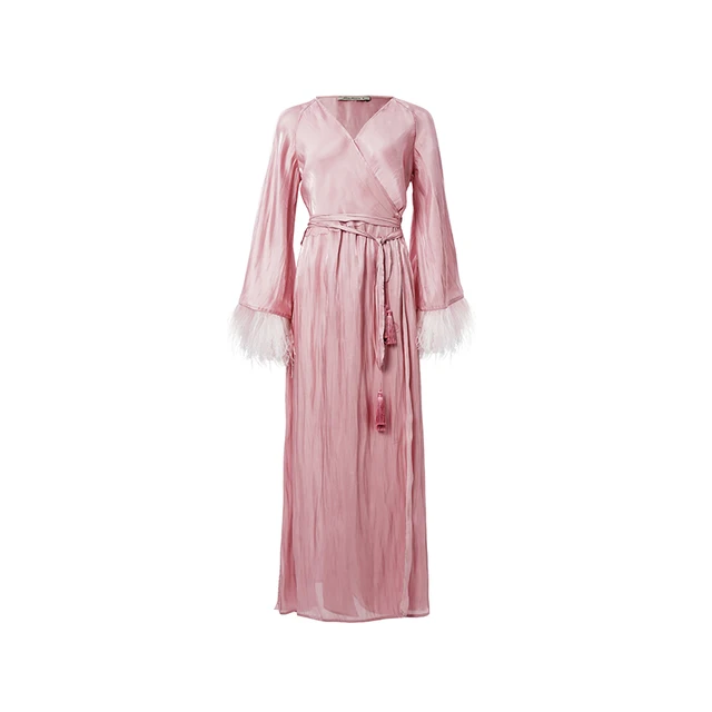 New Design Sense Streaming Summer Casual Street style elegant solid color luxury beach designer premium Sleeved dress