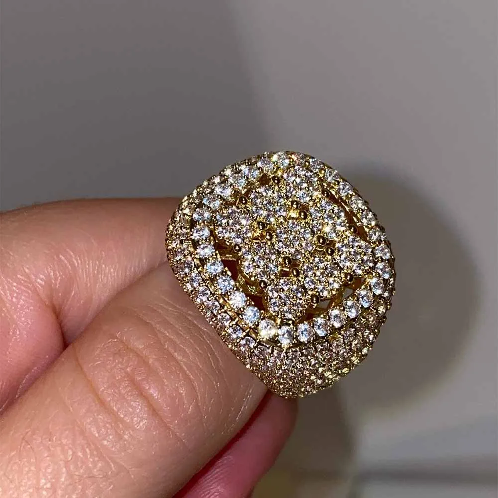 Round Cut Mens Cubic Zirconia At Wholesale Price Ring