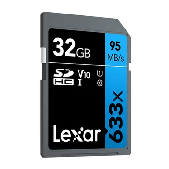 Original Lexar 633X Memory SD Card 32GB lexar 64GB 128GB 256GB 512GB 1TB SD Card Up to 95M/S C10 U3 U1 TF card for Mobile Phone