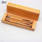 Promotion Corporate Gift Promotion 2020 New Year Best Corporate Box Gift Sets Custom ECO Bamboo Pen With Box Logo