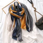 Scarf Brand Hot Selling Good Quality Women 2020 Luxury Square Silk Scarf Fashion Brand