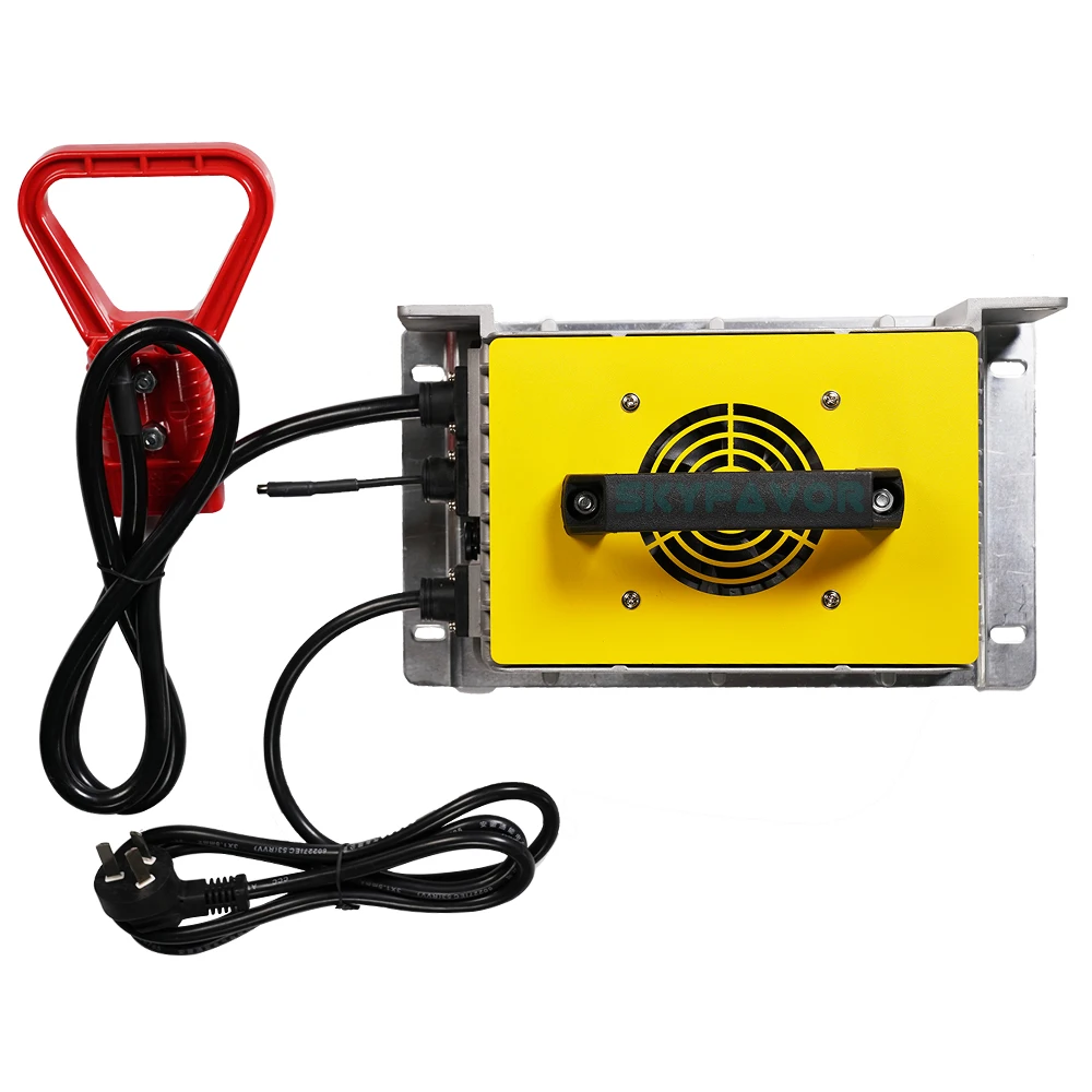 Custom 84V lifepo4 battery charger 84V 25A high power smart automatic waterproof on board 84 volt 28S lifepo4 batteries charger