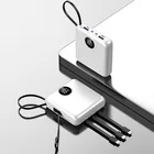 Bank 10000mah Powerbank Universal Slim Mini Portable Charger Power Bank With Android Type C Apple Lighnting Charging