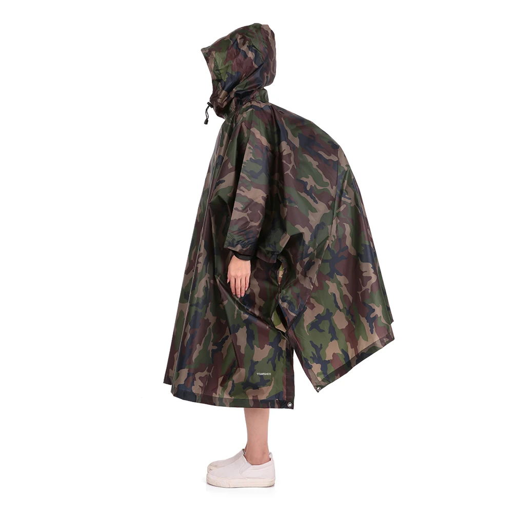Reusable Thicken Women Men Rain Coat Waterproof Jacket Poncho Cloak Suit Raincoat For Tourism Fishing Cycling Hiking