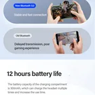 Lenovo Lenovo LP40 Wireless Headphones Waterproof Headset Touch Control Dual Stereo Bass Earbuds Headphone