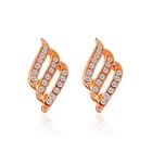 Earrings Stud Diamond Fashion Temperament Earrings Jewelry Angel Wings Stud Earrings Set Diamond For Women