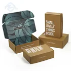 Boxes Clothes Box Eco Friendly Kraft Paper Clothing Mailing Shipping Boxes Brand Strong Corrugated Clothes Mailer Boxes