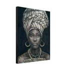 Living Room Luxury African Woman Artwork Oil Paintings For Living Room Decor