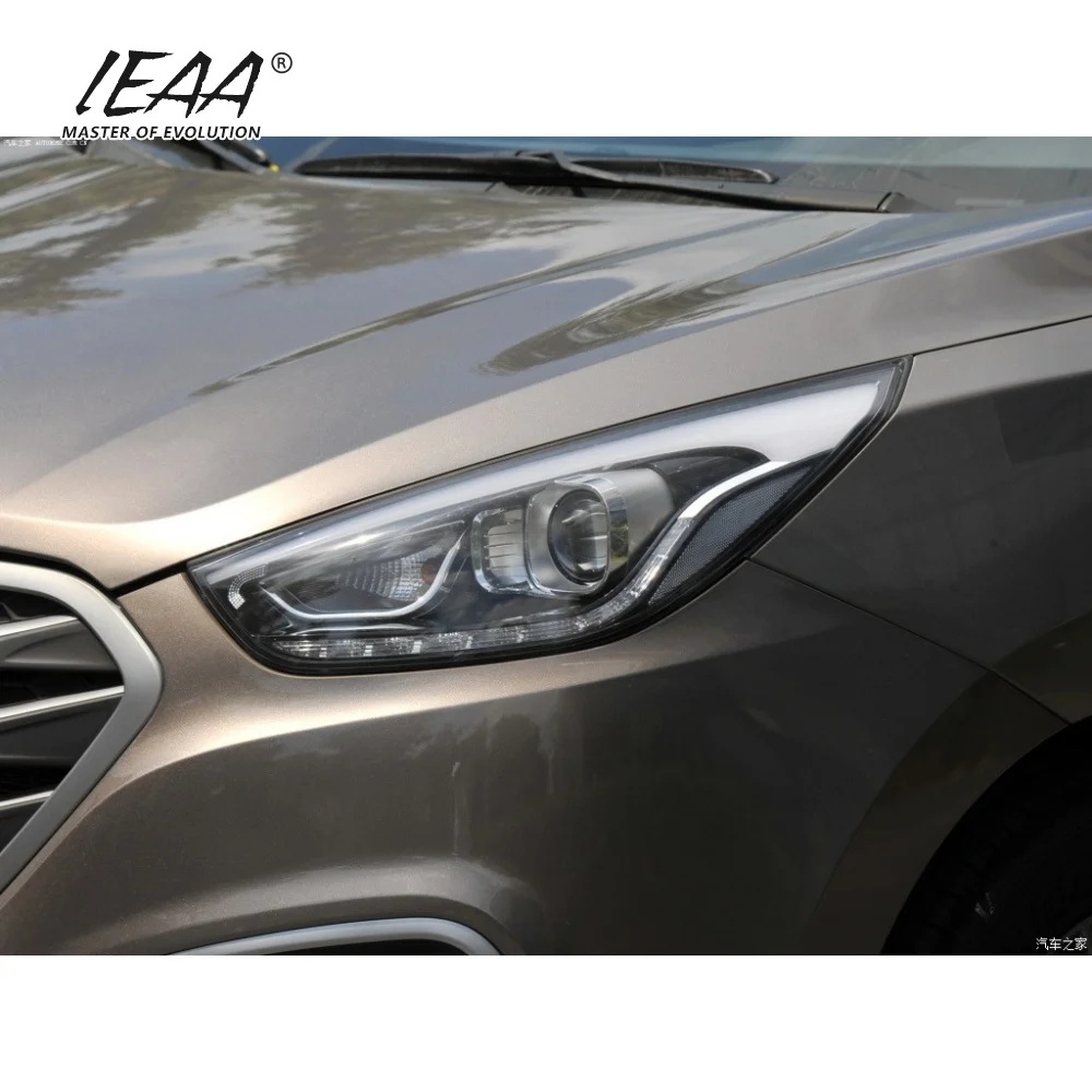 product ieaa auto car headlight cover headlight glass for hyundai i35 light lens cover 2013 2015 lampshade cover lens394-7