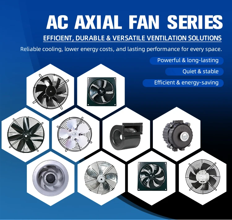 Axial Flow Fan, 110 V, Electric - detail 4