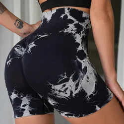 2023 Hot Selling Women Fitness Wholesale Seamless High Waisted Scrunch Butt Shorts Stretchy Seamless Gym Shorts