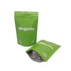 Mylar Weed Bag Runtz Mylar Soft Touch Plastic Material Stand Up Zipper Weed Bag With Logo