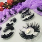 5d Mink Eyelashes Mink Lashes3d Wholesale Vendor Bulk 25mm Luxury 25mm 30mm Bulk 3d 5d Mink Eyelashes