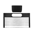 Draining Rack Draining Rack Dishes High Quality Kitchen Multipurpose Roll-up Dish Drying/ Draining Rack Bowl Shelf