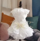 Wedding Dress Wholesale Dog Wedding Dress Professional Manufacturer Dog Clothes Pet Skirt Pet Clothing