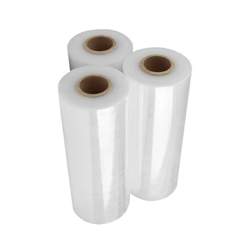 Factory Cargo Pack Roll Polyethylene Clear Plastic Lldpe Packaging Transparent Pallet Wrap PE Stretch Film Shrink Wrapping film