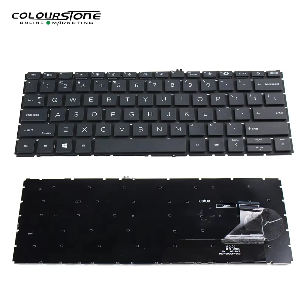 For HP EliteBook 830 G8 Laptop Genuine-Style US English (QWERTY) Layout Backlit Spill-Resistant Replacement Keyboard Mechanical