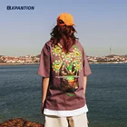 Summer EXP Wholesale Oversized Hiphop Stylish Summer Quality Fashion Cotton 100% Custom Graphic Men Tshirts