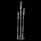 Model Customizable Wedding Glass Candlestick Model Room Decoration Dining Table Crystal Candlestick