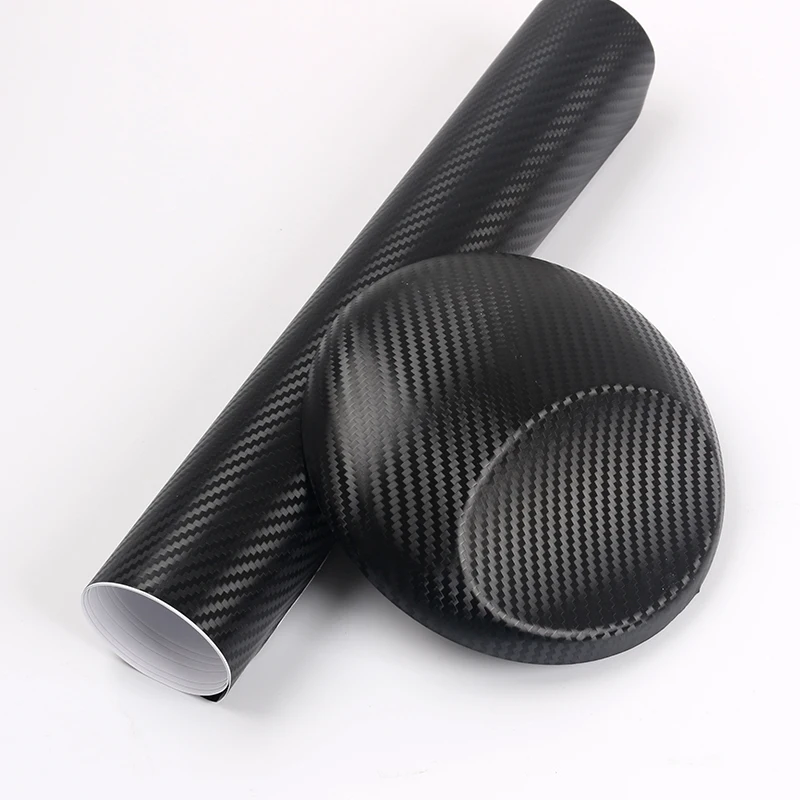 BLACK 3D CARBON FIBRE VINYL WRAP BLACK Multi sizes AIR/BUBBLE FREE 