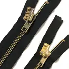Nickel Zipper Nickel Orange Nickel Zip Close End Metal Zipper For Pants Trousers And Jeans