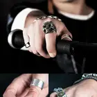 Rings Skull Ring Ring Men 925 Vintage Jewelry Mens Rings 925 Silver Skull Gothic Skull Ring