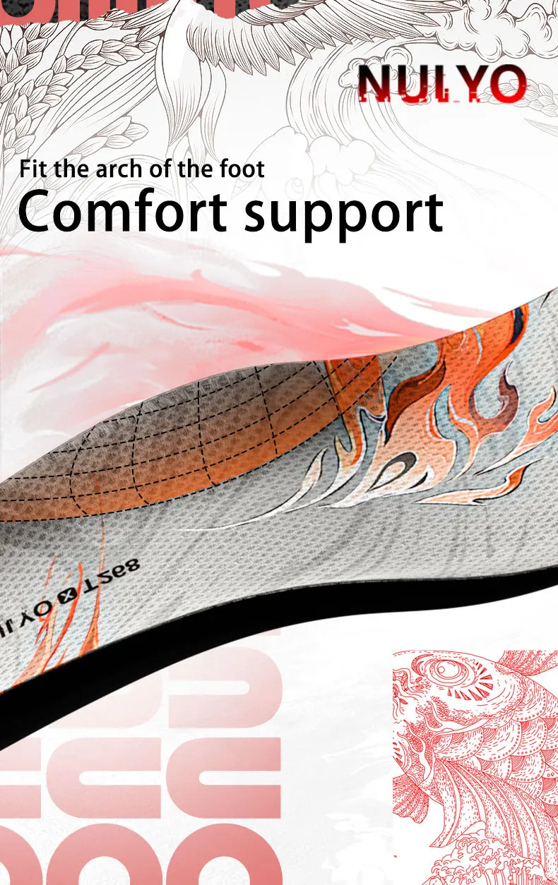 Tai Chi Style Basketball Sport Insoles with High Elastic Gel Tai Chi Style Basketball Sport Insoles with High Elastic Gel