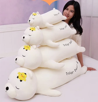 Gummy Bear Plush Toy With Dress Large Size Soft Sofa Pillow Plushies Doll White Care Bear Plush