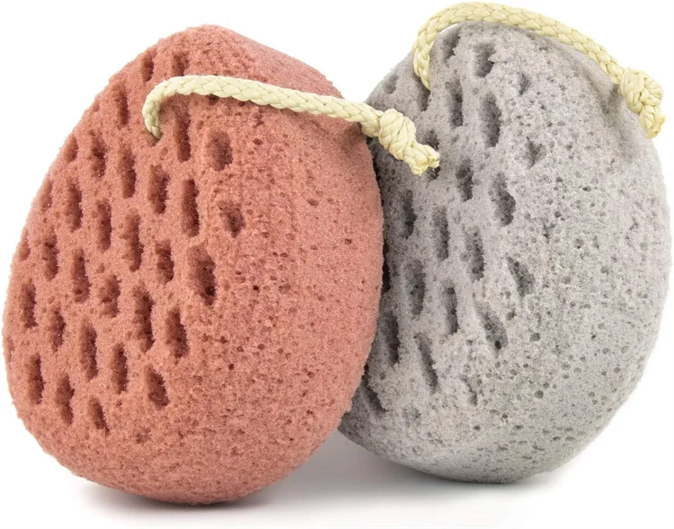 Hot Design Bath Sponge Body Scrubber Shower Use Pouf Cleaning Loofahs Sponge Bath Brushes Sponges & Scrubbers