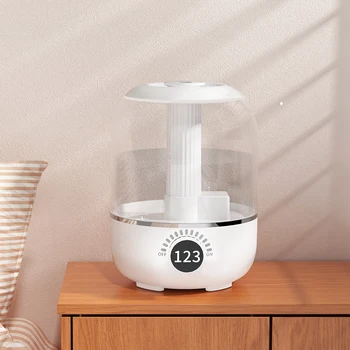 H-Y03  5L large capacity indoor humidifier with Dual Spray for durable output ,ultrasonic humidifier for home office