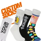 Custom Socks Sock YS OEM CUSTOM SOCKS DESIGN OWN LOGO BAMBOO COTTON CREW MAN SPORT SOCK ELITES