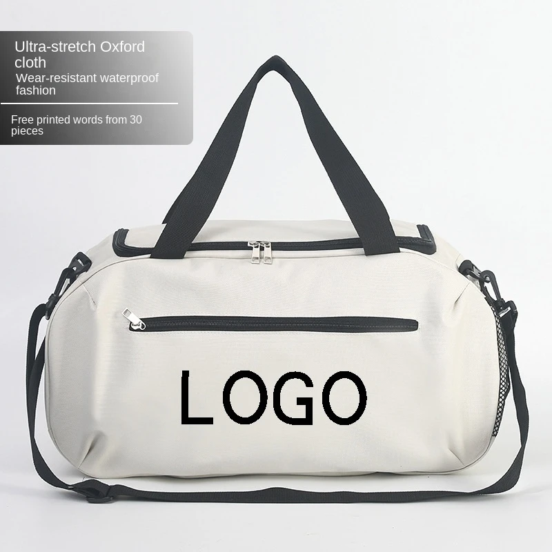 Wholesale custom logo fashion duffel bag Fashion designer waterproof portable bag Gym sports travel bag